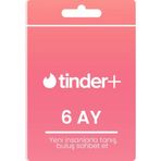 Tinder Plus 6 Aylık Abonelik