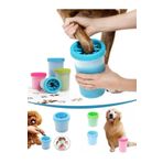 TİNEKE 11x9 cm Mavi Orta Boy Köpek Ayak Pati Yıkama Ve Temizleme Aparatı