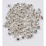 Tıneke 25 Adet 12Mm Gumus Renk Kulplu Zil,Can,Cingirak,Metal Amigurumi Zili,Taki Aksesuar Yapimi