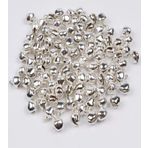 Tıneke 50 Adet 12Mm Gumus Renk Kulplu Zil,Can,Cingirak,Metal Amigurumi Zili,Taki Aksesuar Yapimi