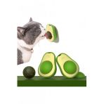 Tineke Avokado Doğal Catnipli Yenilebilir Kedi Nanesi Otu Oyun Topu Oyuncağı Kedi Yalama Topu 1 Adet