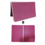 Tineke Büyük Boy Elekli Kedi Tuvalet Önü Paspası Katlanabilir 82 x 60 cm - Pembe