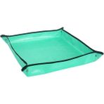 Tineke Çiçek Saksı Toprağı Aktarımı Için Su Geçirmez Ped 50X50 cm 1 Adet Mavi
