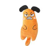 Tineke Peluş Kedi Oyuncağı Kedi Otlu Catnipli Peluş Turuncu