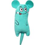 Tineke Peluş Kedi Oyuncağı Kedi Otlu Catnipli Turkuaz Yeşili