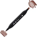 Tinge Twin BR91 Naturel Oak Çift Uçlu Markör Kalem
