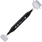 Tinge Twin CG4 Cool Grey Çift Uçlu Markör Kalem