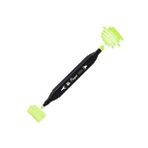 Tinge Twin F124 Fluorescent Green Çift Uçlu Markör Kalem