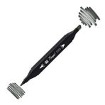 Tinge Twin GG9 Green Grey Çift Uçlu Markör Kalem