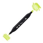 Tinge Twin GY48 Yellow Green Çift Uçlu Markör Kalem