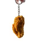 Tingting1992 İmitasyon Gıda Patates Kızartmalı Anahtarlıklar Tavuk Anahtarlık Nuggets Kızarmış Bacak Kanat Kolye Çocuk Oyuncak Anahtarlık Kadınlar için Hediyelik (Renk: B)