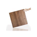 TİNK 3 Boyutlu Duvar Paneli Kabartmalı Puantiye Desen Pvc 41x41 cm/ 6 Adet /1 m² Antik