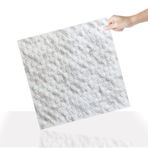 Tink 3 Boyutlu Duvar Paneli Kabartmalı Puantiye Desenli Pvc 41x41 cm/ 6 Adet /1 m²