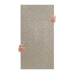 Tink 3D Kendinden Yapışkanlı Duvar Kağıdı Yeni Nesil Akustik Keçe Panel Desenli 52x98 cm (Ekru, 10 Adet 5 m²)