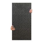 Tink 3D Kendinden Yapışkanlı Duvar Kağıdı Yeni Nesil Akustik Keçe Panel Leopar Desen 52x98 cm (Koyu Gri, 2 Adet 1 m²)