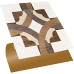 Tink Kendinden Yapışkanlı Ahşap 004 Desenli Pvc Karo 30X30 cm (4 Adet) 0,36 M2