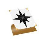 TİNK Kendinden Yapışkanlı Altın Yıldız Desenli Pvc Karo 30x30 Cm (33 ADET) 3m2