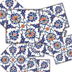 TİNK KENDİNDEN YAPIŞKANLI ÇİNİ DESENLİ PVC KARO 20X20 CM 6'LI PAKET
