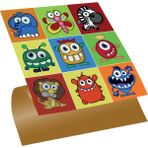 Tink Kendinden Yapışkanlı Çocuk Desenli Pvc Karo 30X30 cm 4'lü 0,36 M2