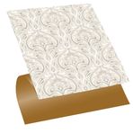 Tink Kendinden Yapışkanlı Fayans Çıkartması, Zemin Duvar Kaplama, Yapışkanlı Fayans Kaplama PVC Karo Salon Çiçekli Desenli 30x30 cm (4 Adet / 0,36 m²)