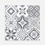 Tink Kendinden Yapışkanlı Geometrik 019 Desenli Pvc Karo 30X30 cm 4'lü 0,36 M2