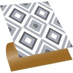 Tink Kendinden Yapışkanlı Geometrik 031 Desenli Pvc Karo 30X30 cm (56 Adet) 5m2