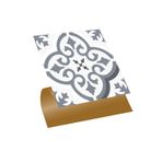 Tink Kendinden Yapışkanlı Geometrik 09 Desenli Pvc Karo 30X30 cm (56 Adet) 5m2