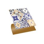 Tink Kendinden Yapışkanlı Karma Mavi Çini Desenli Pvc Karo 30x30 cm 4 Adet 0,36 M2
