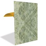 Tink Kendinden Yapışkanlı Pvc Panel, Yapışkanlı Yer Zemin Kaplama, Duvar Kaplama, Fayans Çıkartması Buzlu Yeşil-Gri Mermer Desenli 41x62 Cm (12 Adet / 3 m²)