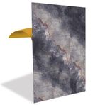 Tink Kendinden Yapışkanlı Pvc Panel, Yapışkanlı Yer Zemin Kaplama, Duvar Kaplama, Fayans Çıkartması Kırmızı Çizgi Desenli 41x62 Cm (4 Adet / 1 m²)