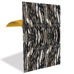 Tink Kendinden Yapışkanlı Pvc Panel, Yapışkanlı Yer Zemin Kaplama, Duvar Kaplama, Fayans Çıkartması Sıralı Mermer Desenli 41x62 Cm (12 Adet / 3 m²)