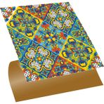 Tink Kendinden Yapışkanlı Talavera Desenli Pvc Karo 30X30 cm (11 Adet) 1m2