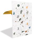 Tink Kendinden Yapışkanlı Terrazzo Desenli PVC Panel, Yapışkanlı Yer Zemin Kaplama, Duvar Kaplama, Fayans Çıkartması 41x62 cm (12 Adet / 3 m²)