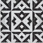 Tink Mermer Desenli Beyaz 30x30 cm Duvar PVC Karo