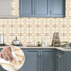 Tink Mermer Desenli Gold 30x30 cm Duvar PVC Karo