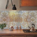 Tink Panel Desenli Cappuccino 41x62 cm 0.5 mm Duvar Panel PVC Karo