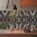Tink Panel Desenli Siyah 41x62 cm Duvar Panel PVC Karo