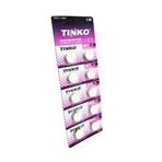 Tinko AG13 LR1154 1.5 V 10 Adet Alkalin Pil