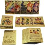 Tinky Winky 55 Adet Pokemon Vmax Gold Card Altın Varaklı Esnek Oyuncu & Koleksiyon Pokemon Kartı - Gold - Silver