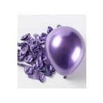 Tinky Winky Balon Krom Balon Aynalı Helyum Mor Balon 10 Adet mor