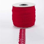 Tinky Winky Dantel Kurdele 2 cm 100 Metre - Kırmızı