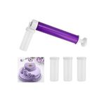 Tinky Winky Gıda Boyası Püskürtme Tabancası 5li Pompası Airbrush Pasta Kek Muffin Krema Süsleme Boya Tabancası