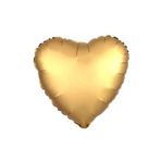 Tinky Winky Gold Kalp Balon - 18 Inç (45 CM) - Kalp Balon - Parti Malzemesi - Gold Kalpli Balon Gold