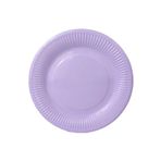 Tinky Winky Lila Tabak Karton Makaron Tabak 23 Cm 8 Adet Lila