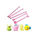 Tinky Winky Marzipan Göz Ağız Modelleme Şeker Hamuru Şekillendirici Seti Pasta Modelleme Seti
