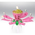 Tinky Winky Mum Sesli Lüx Doğum Günü Mumu Happy Birthday Fon Müzik Sesi Pembe Renk
