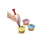 Tinky Winky Pasta Dekor Kalemi 16 Cm Pasta Süsleme Muffin Cupcake Dekor Yazı Çikolata Latte Kalem