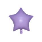 Tinky Winky Pembe Yıldız Folyo Balon - 18 Inç (45 CM) - Yıldız Balon Mor