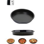 Tinky Winky Pizza ve Çörek Tepsisi 20 cm - Siyah