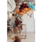 Tinky Winky Safari Temalı Balon Zinciri Soft Renkler winky737